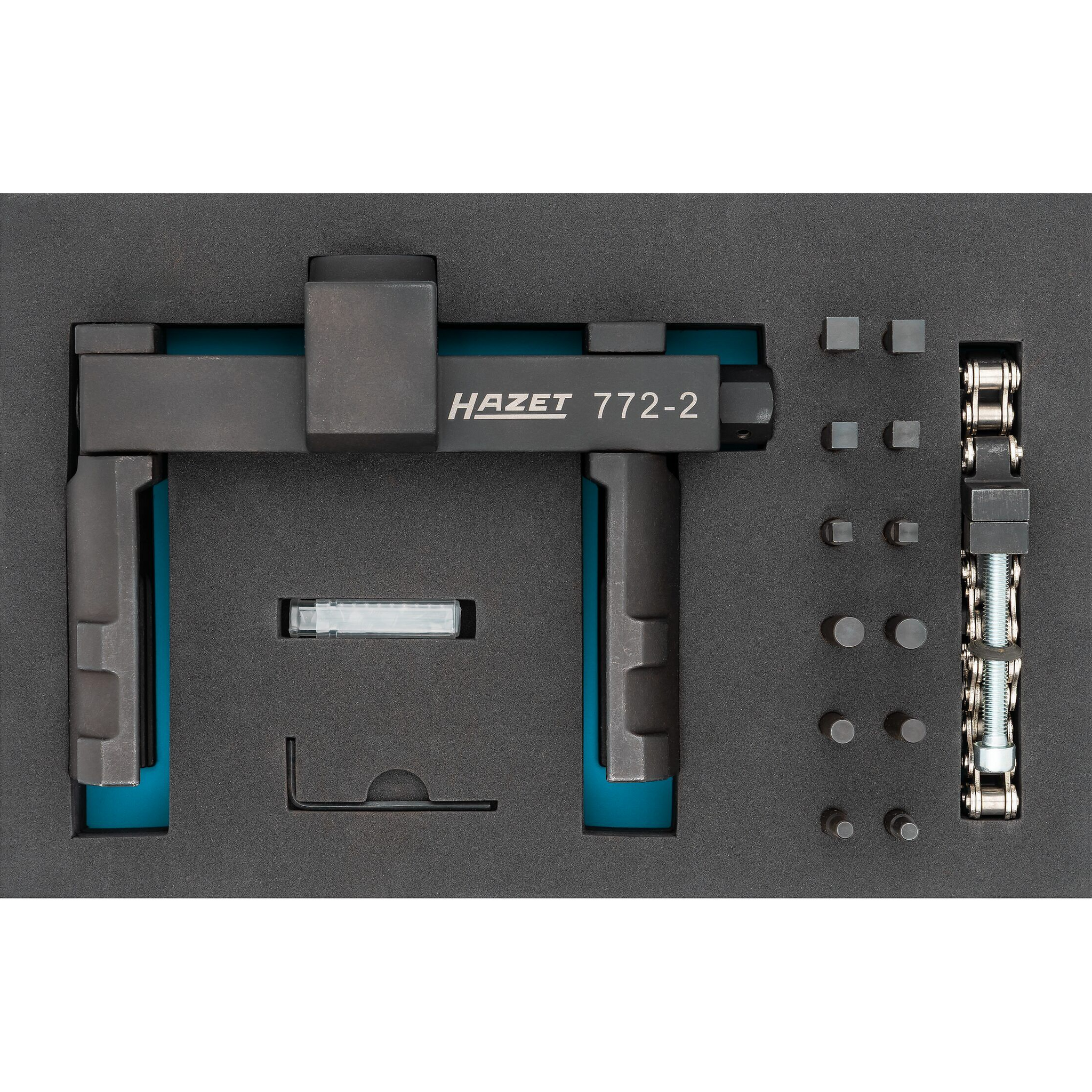 Hazet 772-2/16 Universal axle and locknut wrench unit tool set