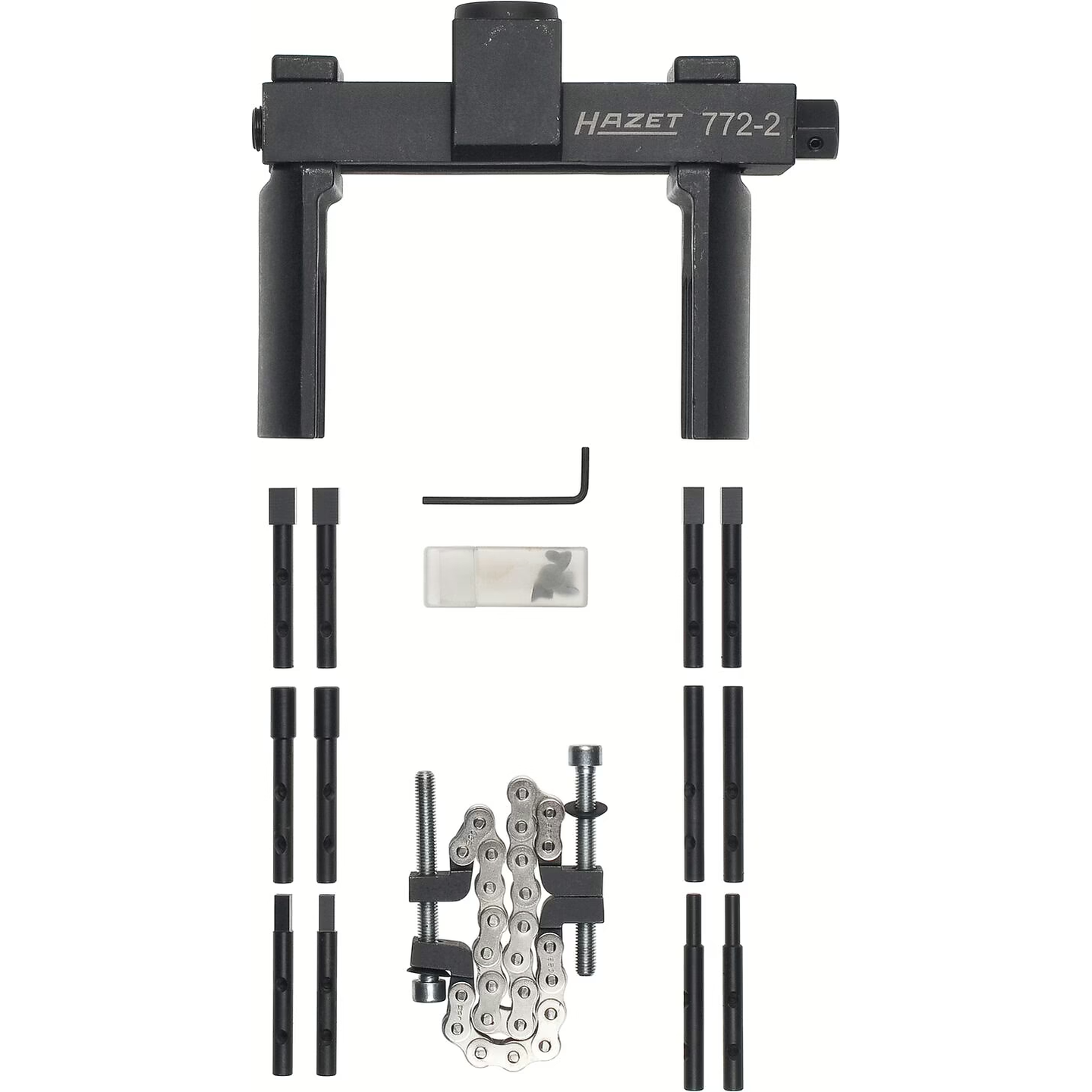 Hazet 772-2/16 Universal axle and locknut wrench unit tool set
