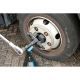 Hazet 772-2/16 Universal axle and locknut wrench unit tool set