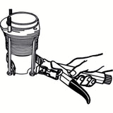 Hazet 794U-3 Piston ring collet chuck 70 – 100 mm