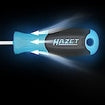 Hazet 811BML 1/4" Magnetic Bit Holding Screwdriver with 3K Handle, 205 mm