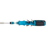 Hazet 811R-3 Ratcheting bit screwdriver with built-in magazine
