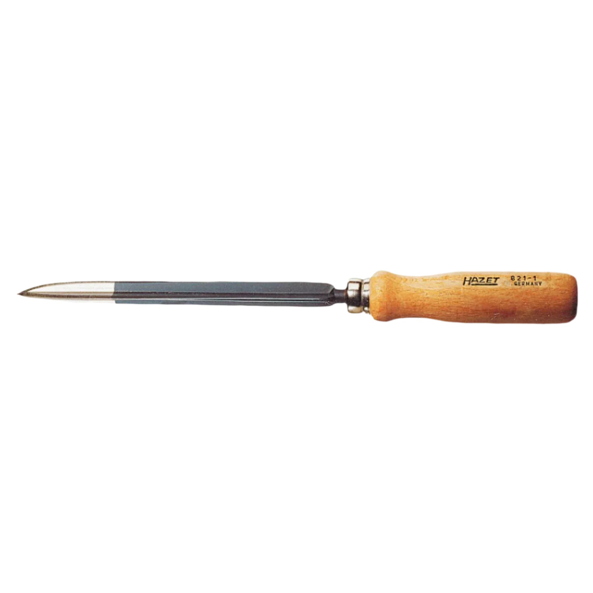 Hazet 821-1 Hollow Three-Square Scraper 150mm