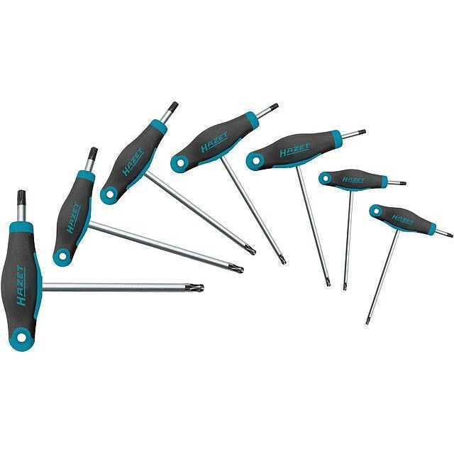Hazet 829KKT/7 Screwdriver set ∙ with T-handle