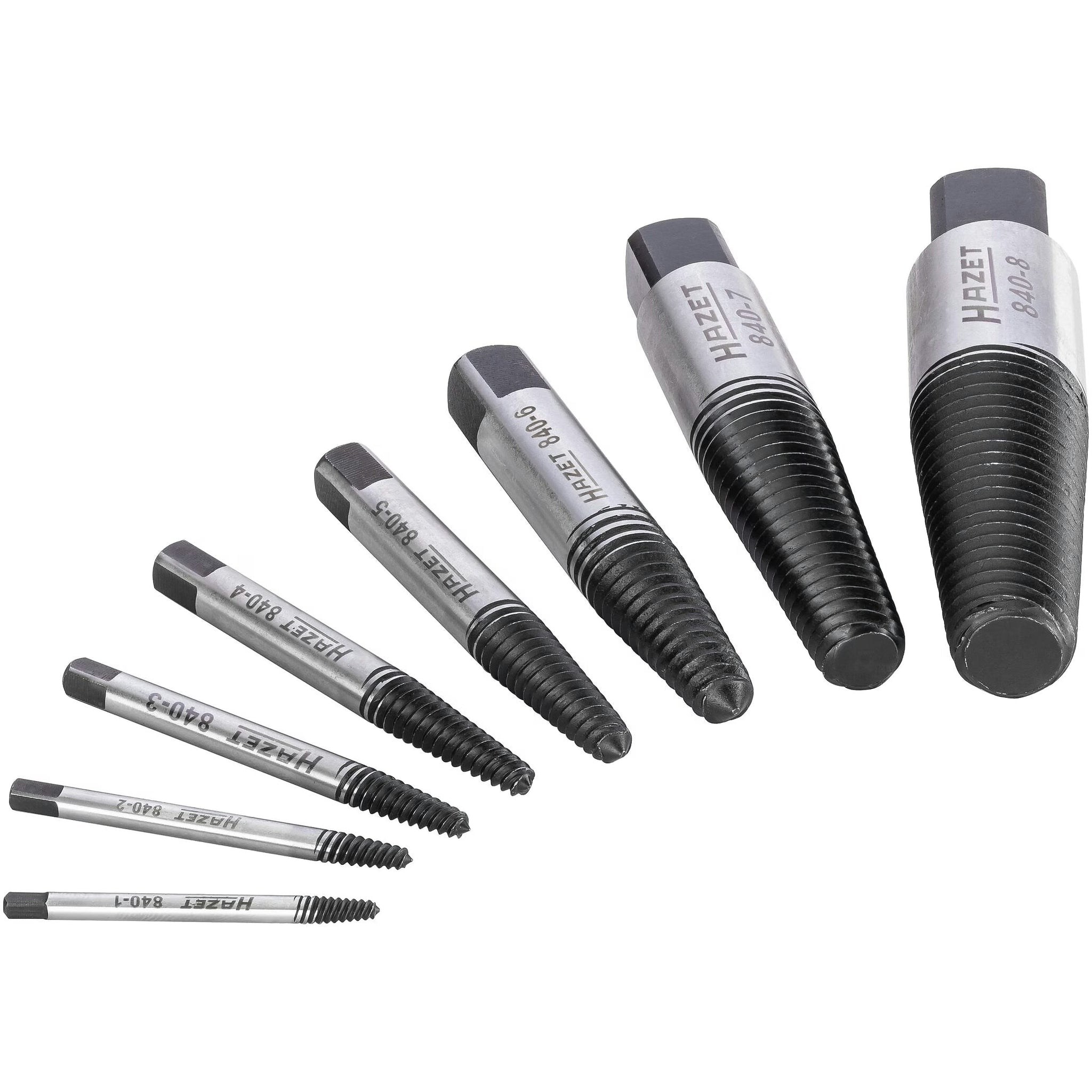 Hazet 840/8 Screw extractor set