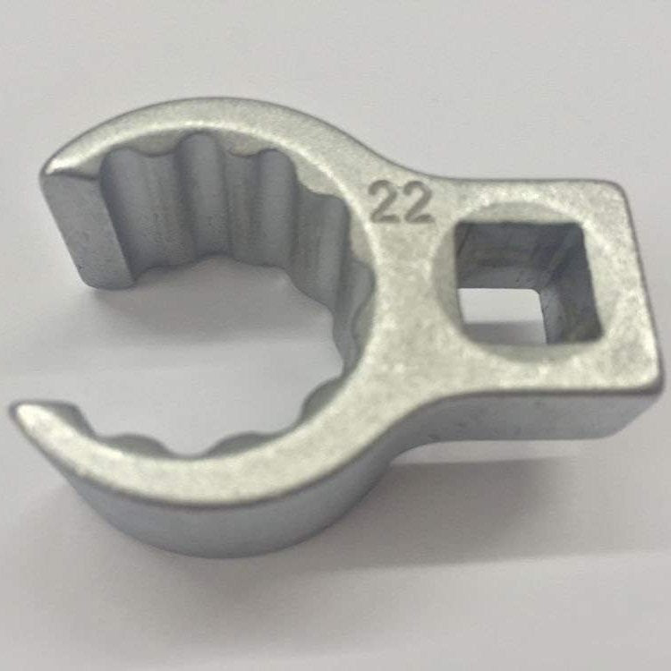 Hazet 848Z-22 - 12 Point Crowfoot Socket, 22mm,3/8" Drive