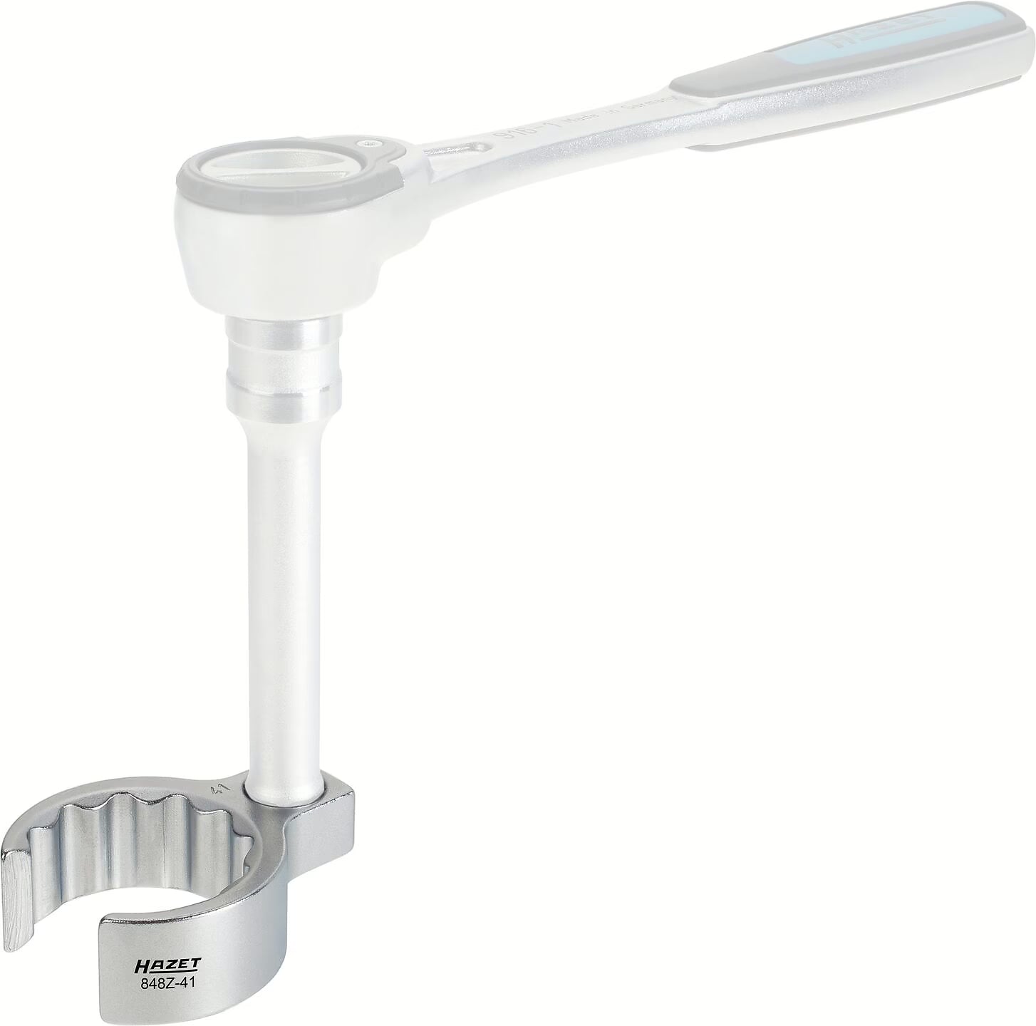 Hazet 848Z-41 1⁄2″ Box-end wrench ∙ open ∙ 12-point outer profile ∙ 41 mm