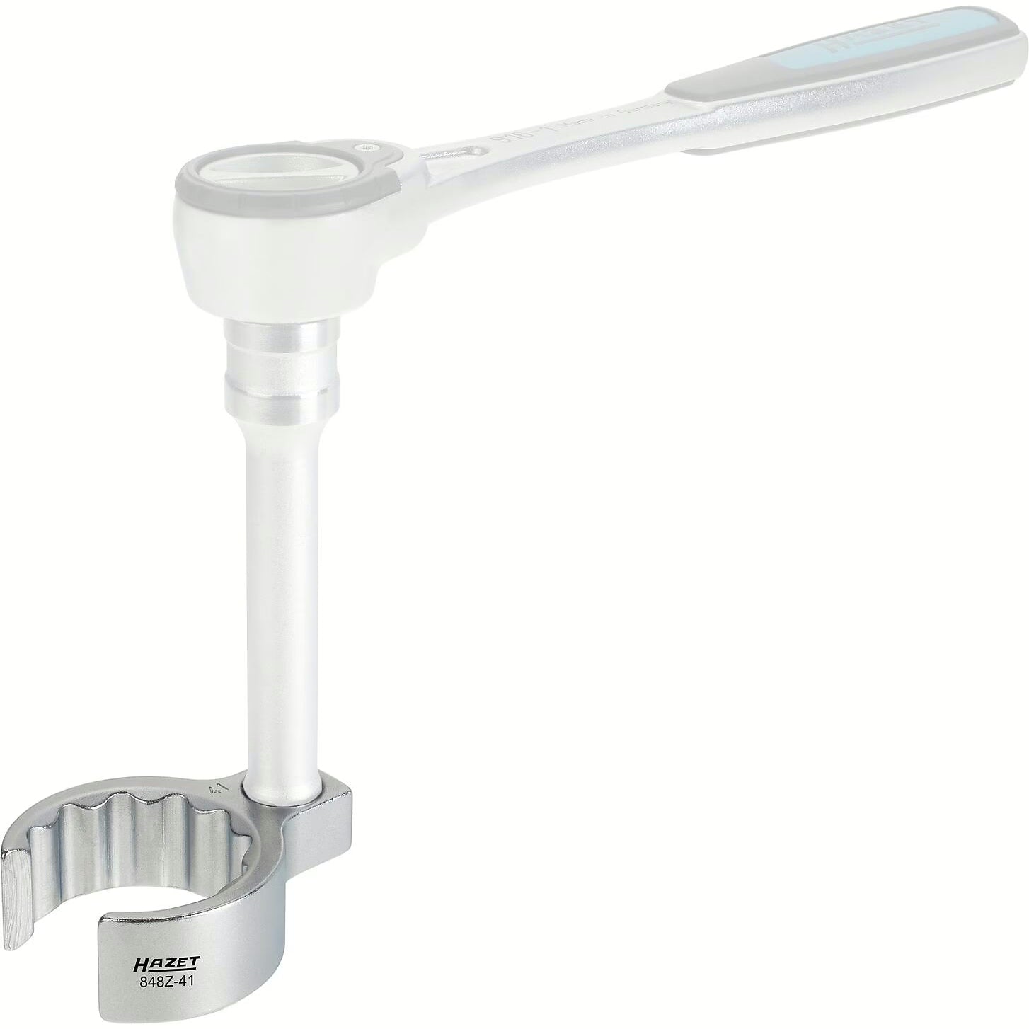 Hazet 848Z-46 1⁄2″ Box-end wrench ∙ open ∙ 12-point outer profile ∙ 46 mm