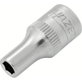 Hazet 850-4 - 1⁄4″ 6 Point Socket, 4mm