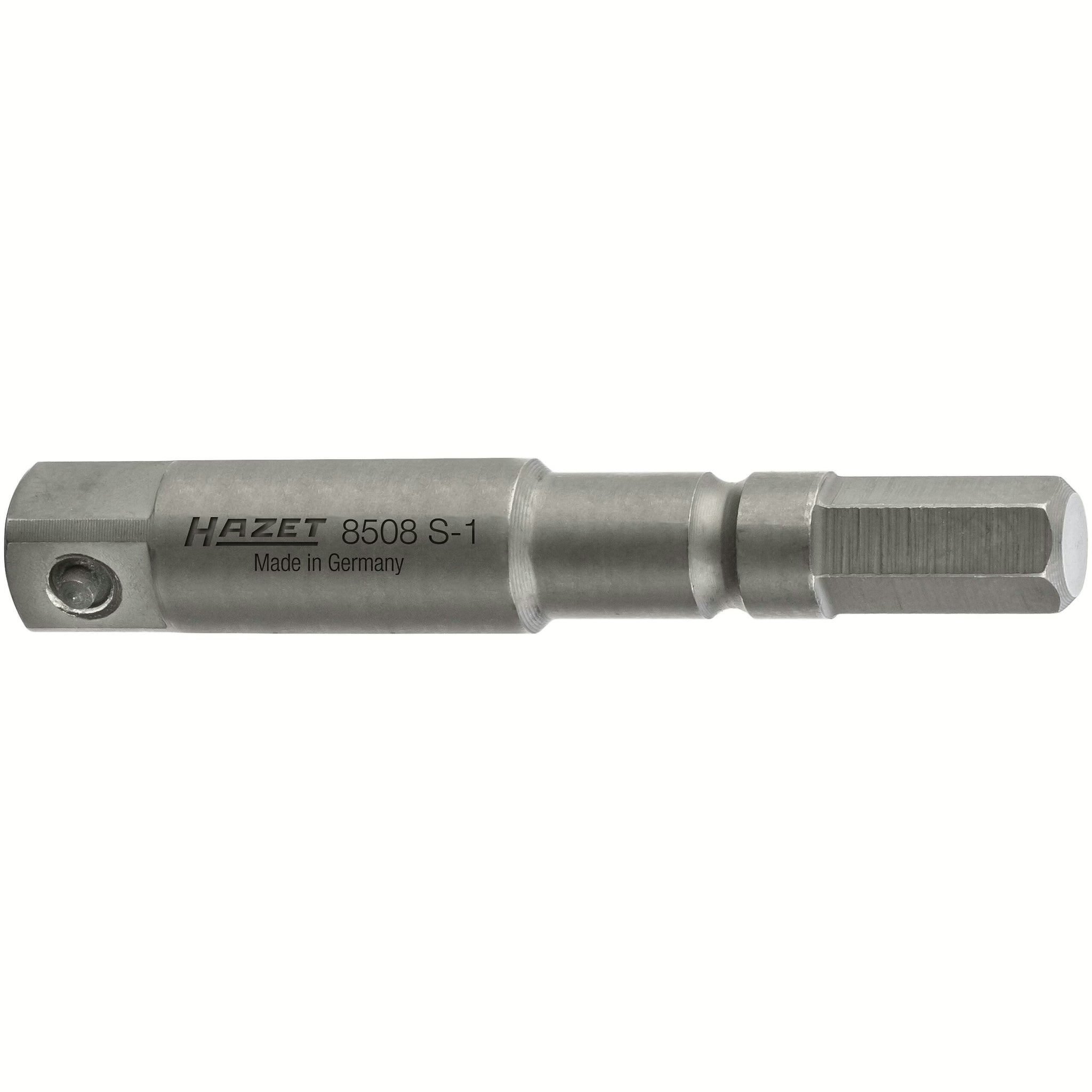 Hazet 8508S-1 Hexagon ∙ solid ISO 1173-A 5.5→1⁄4″ Impact adapter ∙ Length: 50 mm
