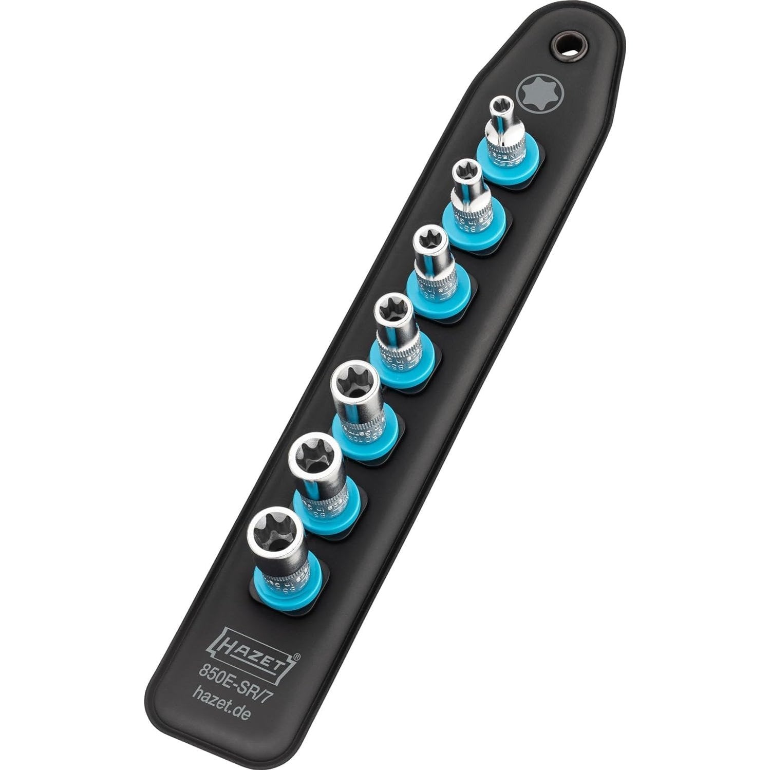 Hazet 850E-SR/7 - SmartRail 1/4" External Torx Socket Set
