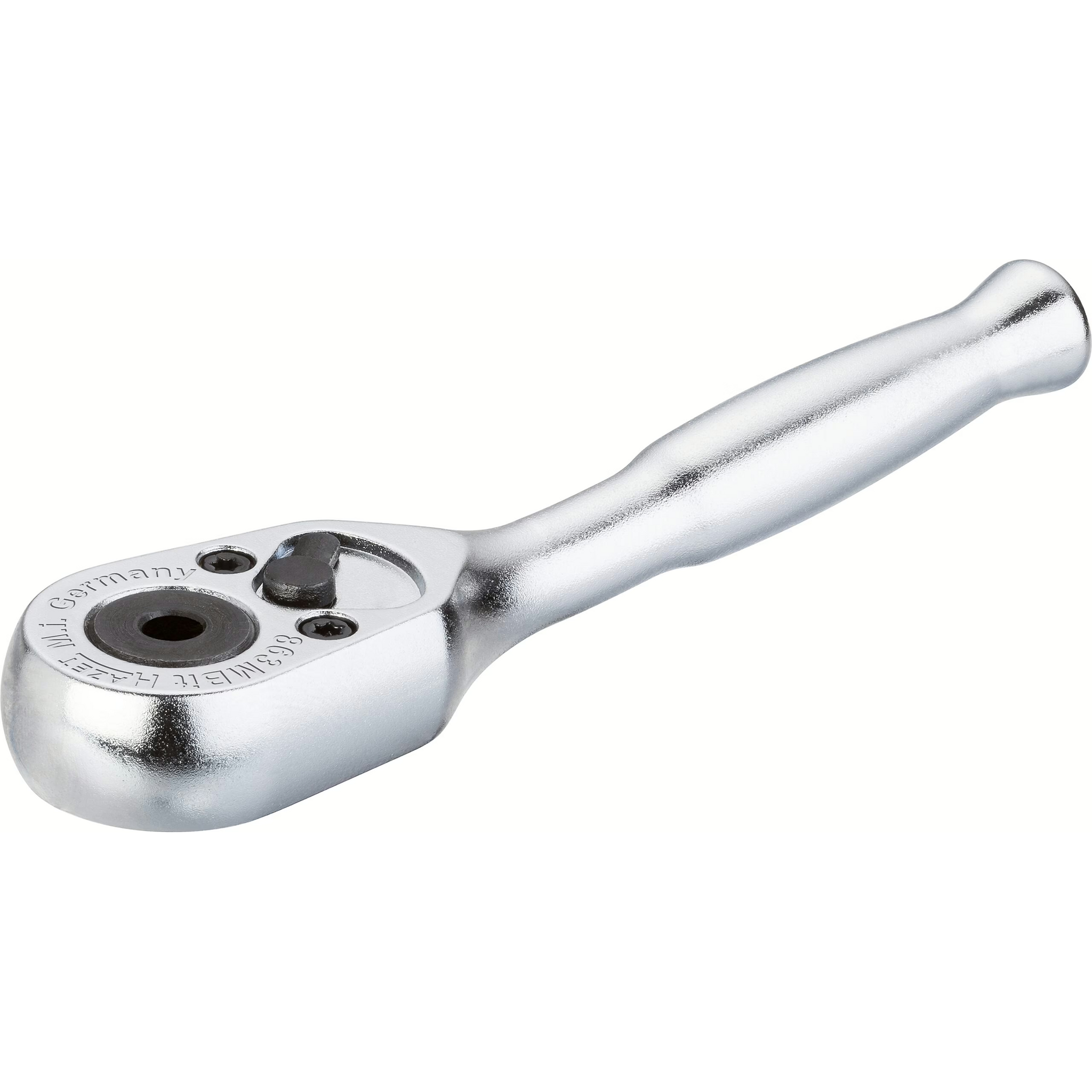 Hazet 863MBIT - 1⁄4″ Reversible Ratchet, Solid Steel For Bits