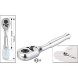 Hazet 863MBIT - 1⁄4″ Reversible Ratchet, Solid Steel For Bits