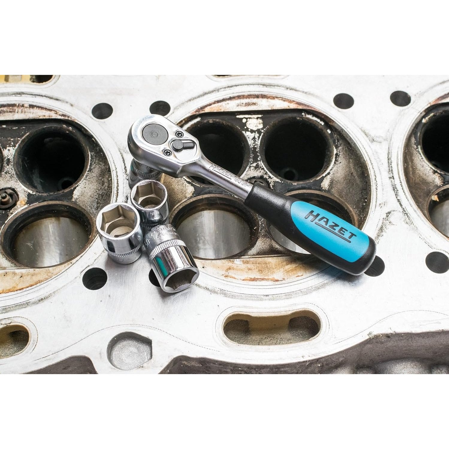 Hazet 863P - 1⁄4″ Reversible Ratchet
