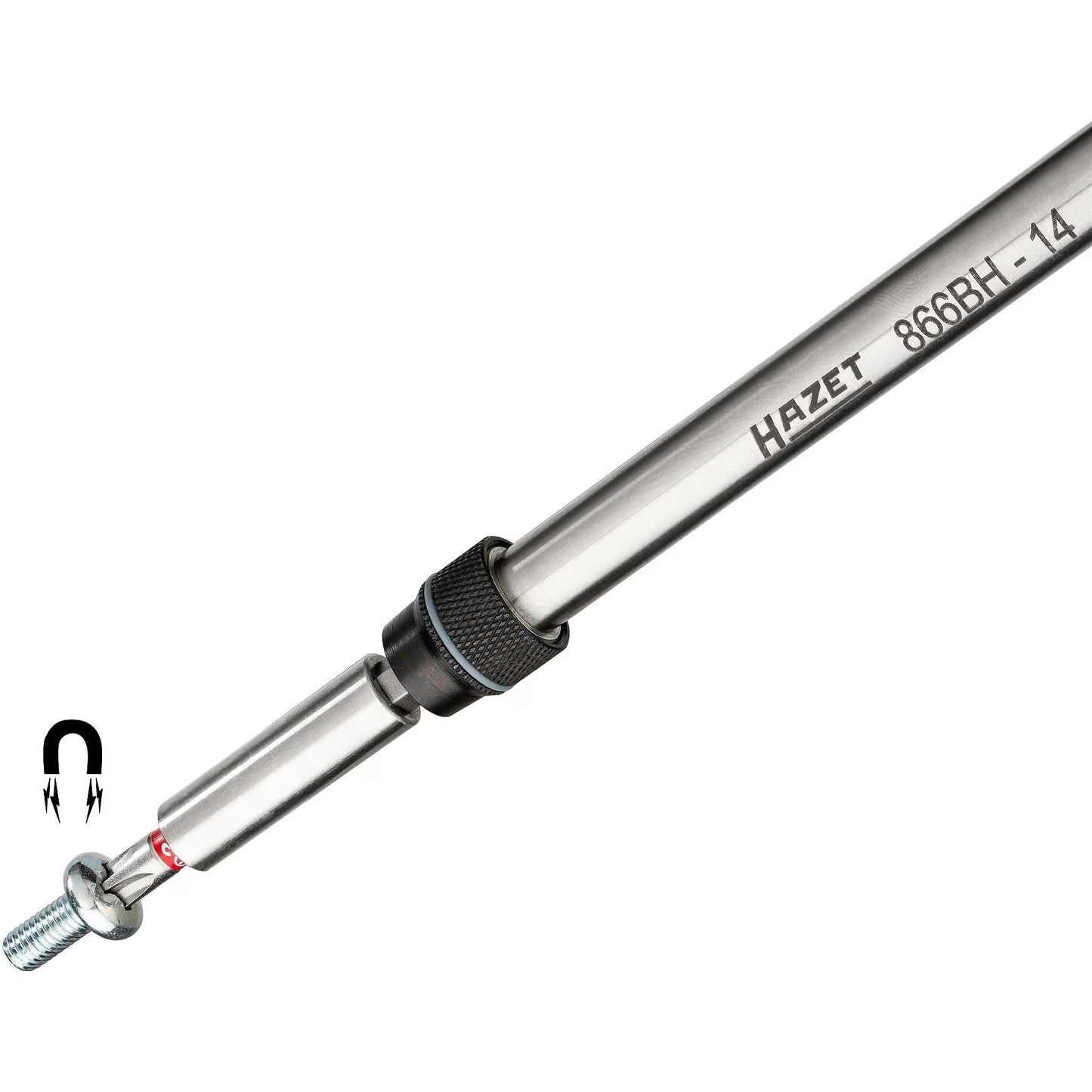 Hazet 866BH-14 Telescopic bit holder with T-handle