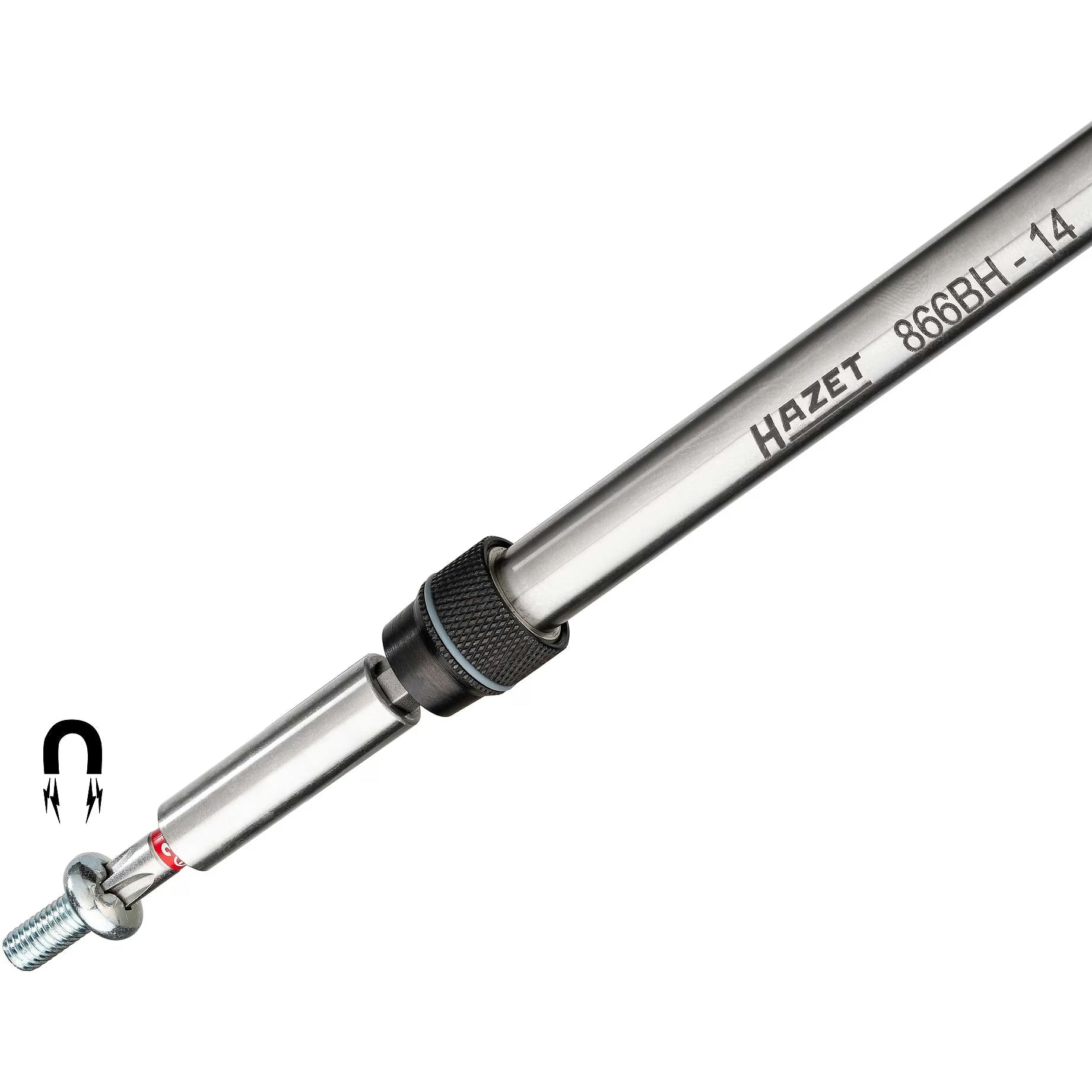 Hazet 866BH-14 Telescopic bit holder with T-handle