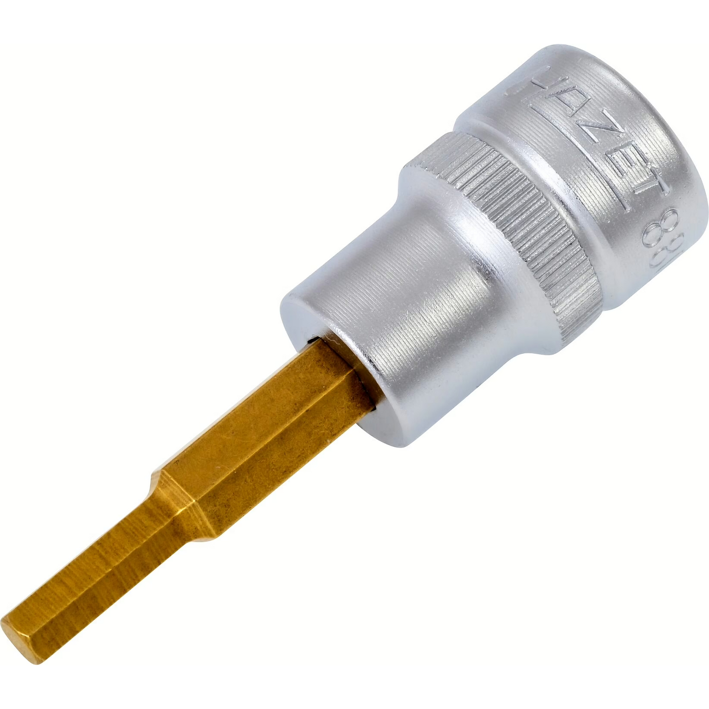 Hazet 8801-4 - 4mm Hex Titanium-Nitride Socket 3/8"