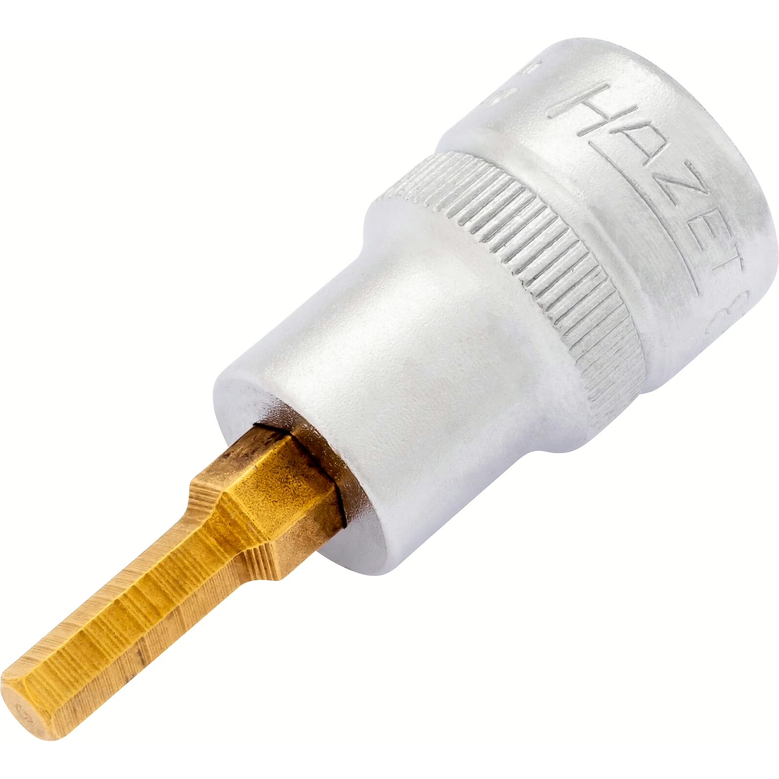 Hazet 8801K-4 - 4mm Hex Titanium-Nitride Socket 3/8" Short