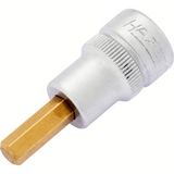 Hazet 8801K-6 - 6mm Hex Titanium-Nitride Socket 3/8" Short