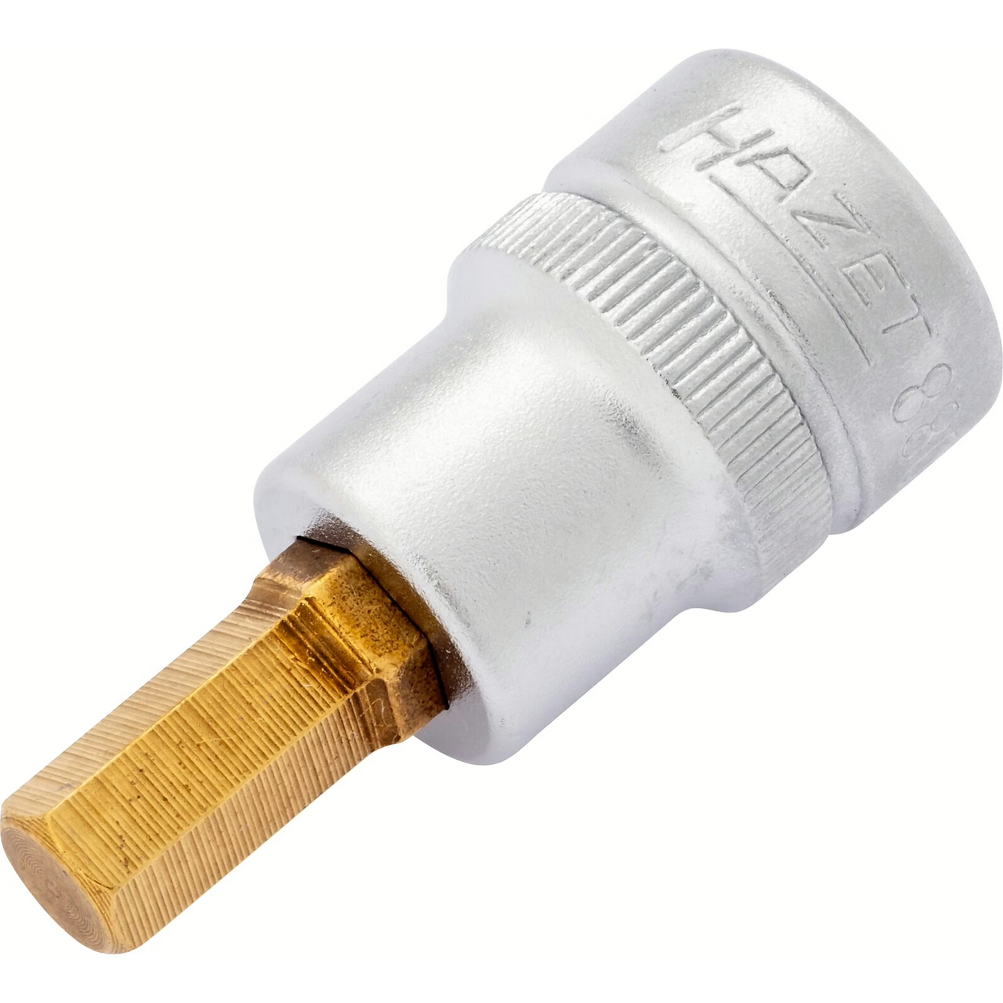 Hazet 8801K-7 - 7mm Hex Titanium-Nitride Socket 3/8" Short
