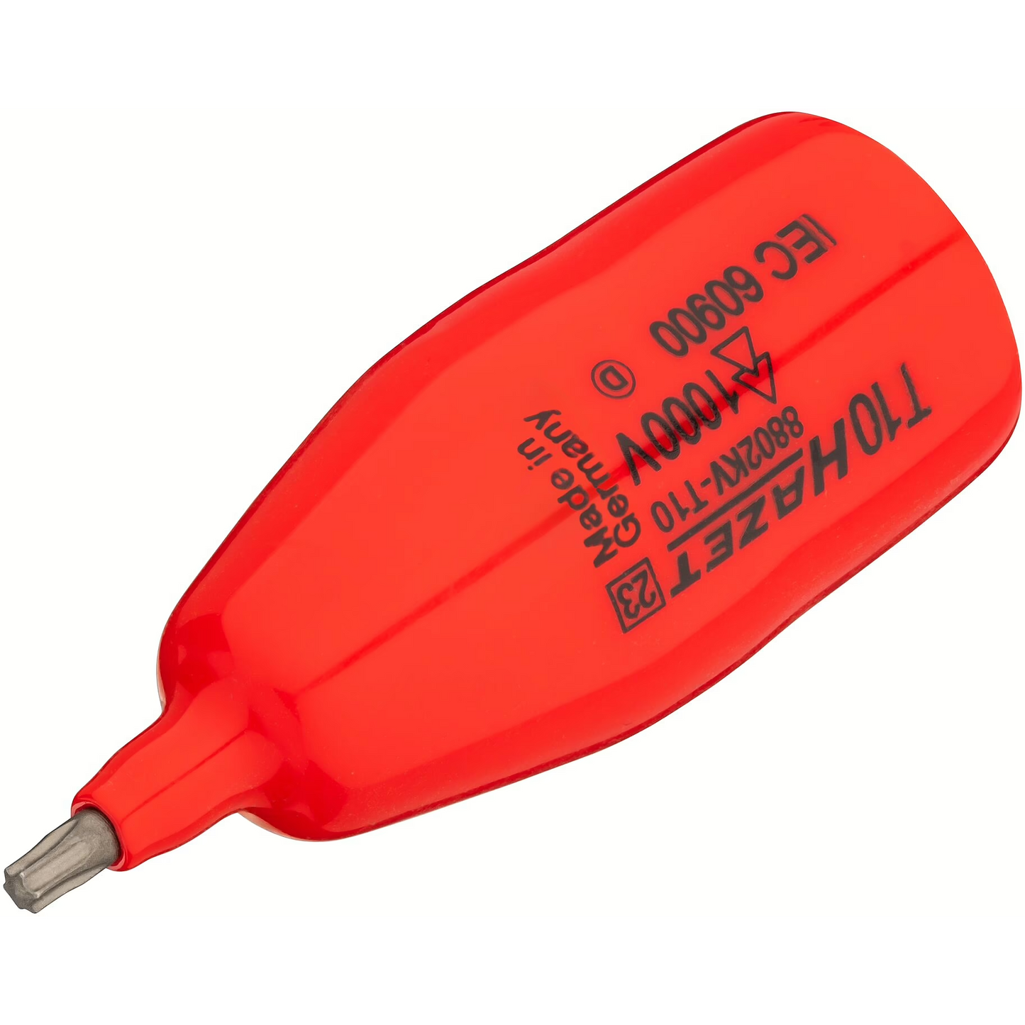 Hazet 8802KV-T10 - Insulated 3/8" Torx Bit Socket - Short, T10