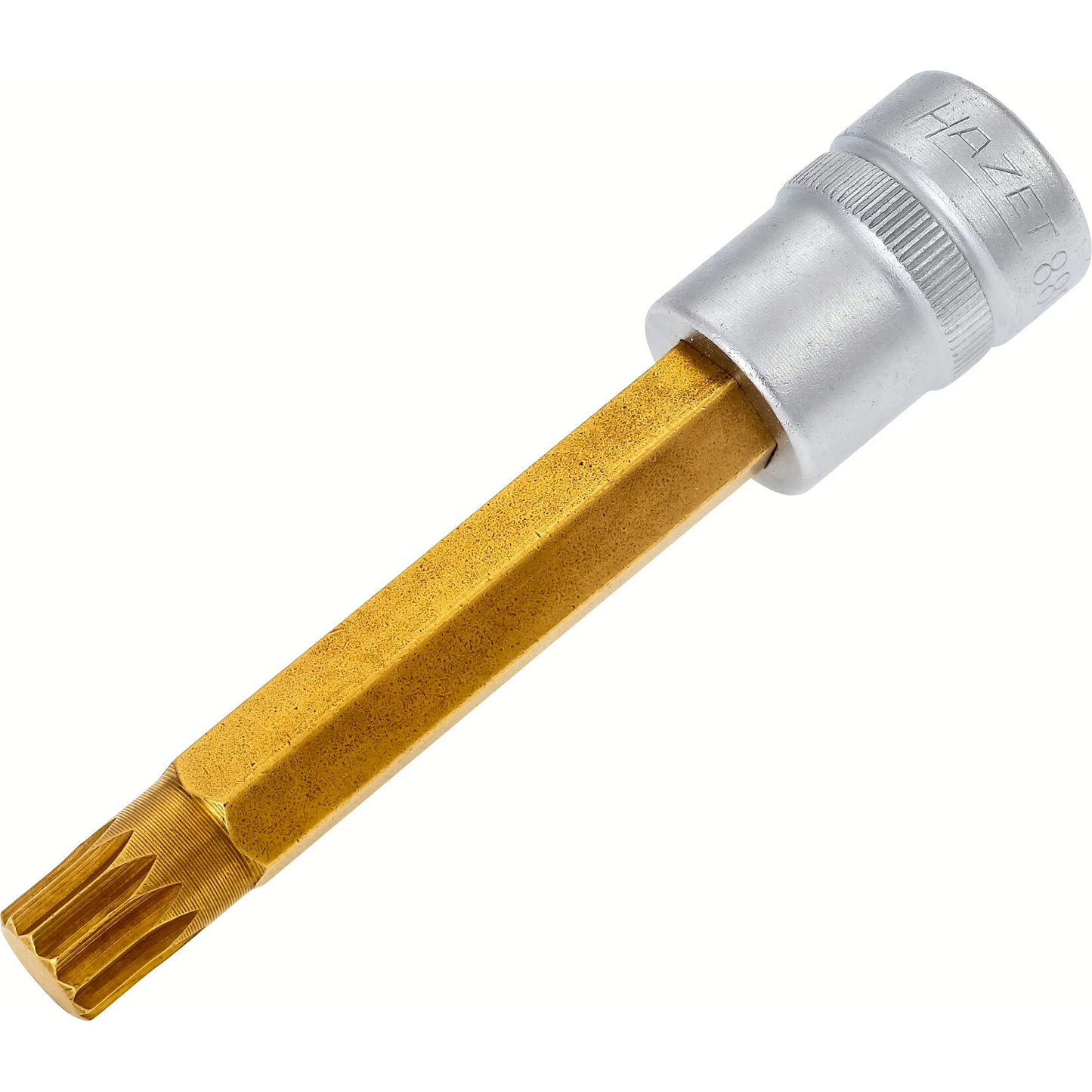 Hazet 8808LG-10 - 3⁄8″ Screwdriver Socket, Internal Serration Profile XZN ∙ M10