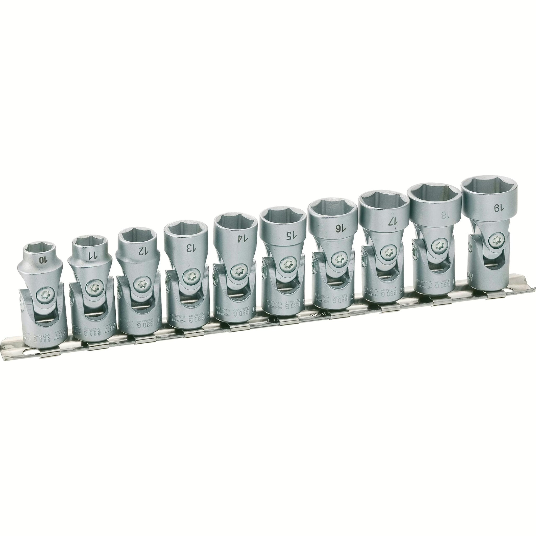 Hazet 880G/10H Hexagon flexible head wrench set