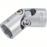 Hazet 880G-14 3⁄8″ Universal joint socket ∙ Outer 6-point traction profile ∙ 14 mm