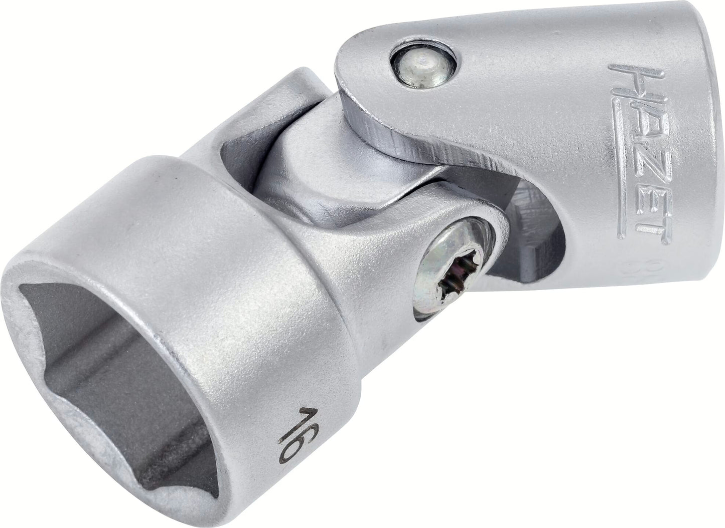 Hazet 880G-16 3⁄8″ Universal joint socket ∙ Outer 6-point traction profile ∙ 16 mm