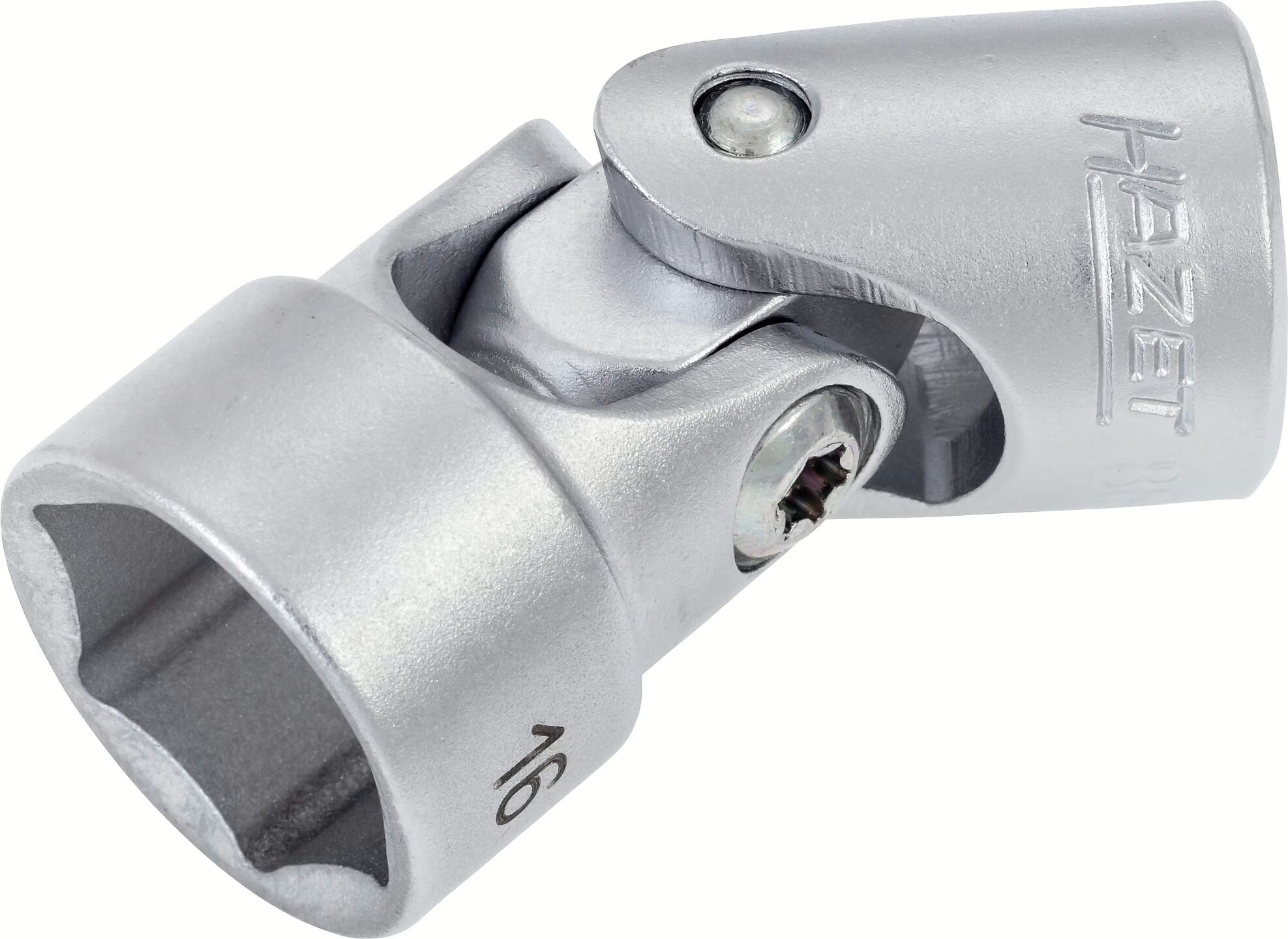 Hazet 880G-16 3⁄8″ Universal joint socket ∙ Outer 6-point traction profile ∙ 16 mm