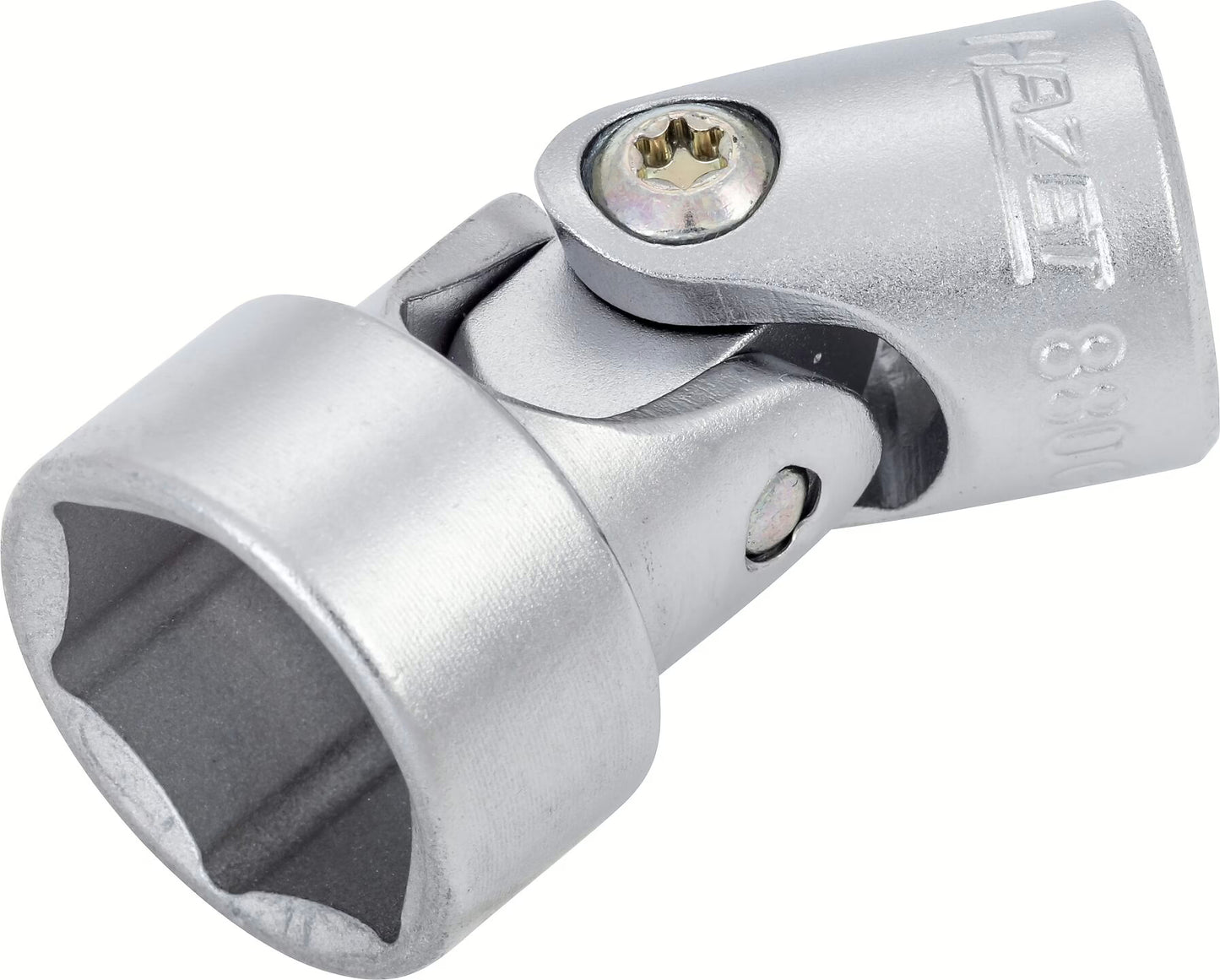 Hazet 880G-18 3⁄8″ Universal joint socket ∙ Outer 6-point traction profile ∙ 18 mm
