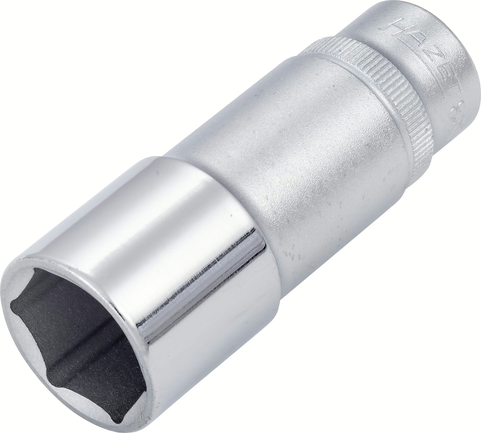 Hazet 880LG-19 3⁄8″ Socket ∙ Outer 6-point traction profile ∙ 19 mm