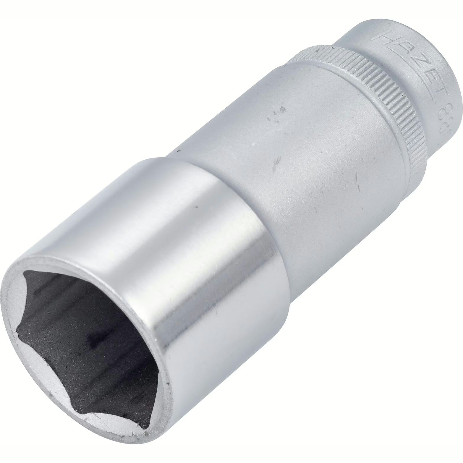 Hazet 880LG-22 3⁄8″ Socket ∙ Outer 6-point traction profile ∙ 22 mm