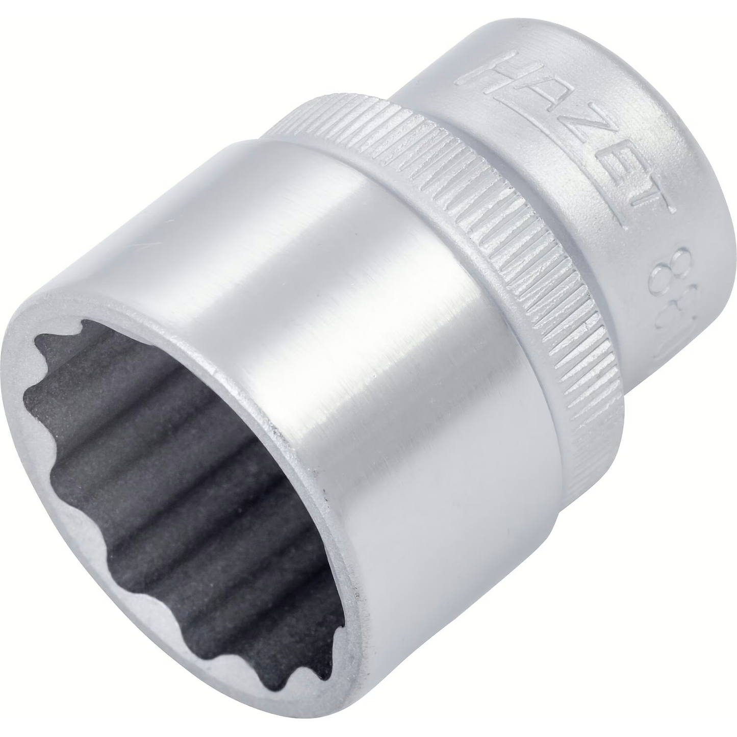 Hazet 880Z-19 - 3⁄8″ Socket 12-Point Outside Traction Profile, 19 mm