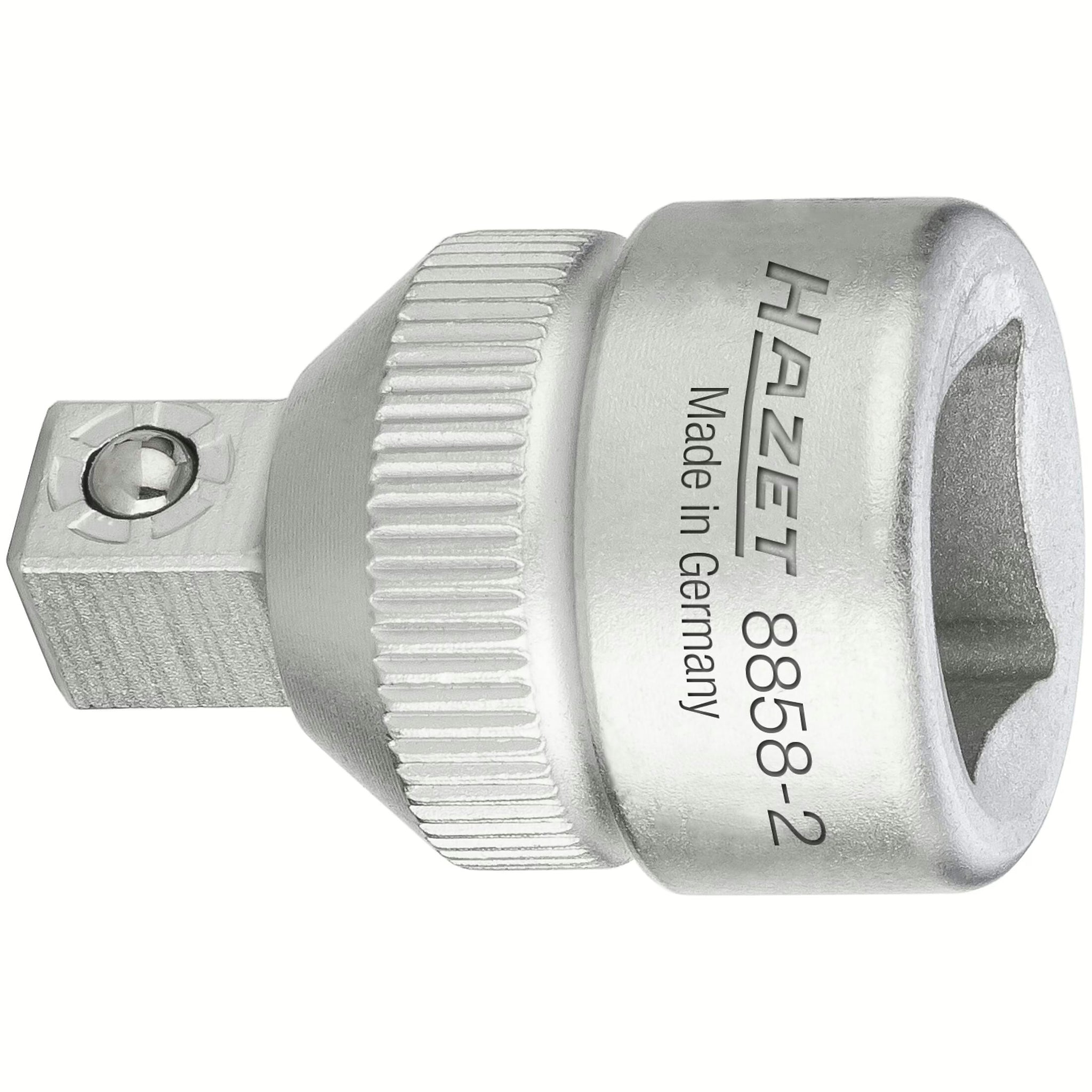 Hazet 8858-2 3⁄8″→1⁄4″ Reducer ∙ Length: 26 mm