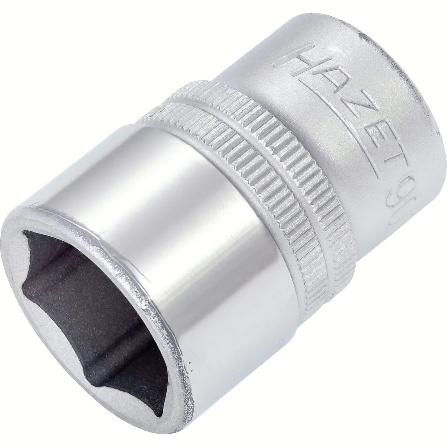 Hazet 900-19 1⁄2″ Socket ∙ Outer 6-point traction profile ∙ 19 mm