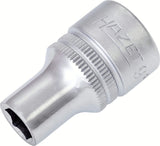 Hazet 900-9 1⁄2″ Socket ∙ Outer 6-point traction profile ∙ 9 mm