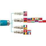 Hazet 9000-070 Compressed air safety coupling