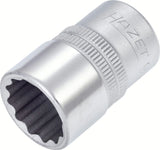Hazet 900AZ-11/16 1⁄2″ Socket ∙ Outside 12-point traction profile ∙ 11/16″