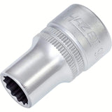 Hazet 900AZ-7/16 1⁄2″ Socket ∙ Outside 12-point traction profile ∙ 7/16″