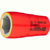 Hazet 900KV-20 1⁄2″ Socket ∙ with protective insulation ∙ Outside hexagon traction profile ∙ 20 mm