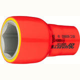 Hazet 900KV-26 1⁄2″ Socket ∙ with protective insulation ∙ Outside hexagon traction profile ∙ 26 mm