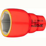 Hazet 900KV-30 1⁄2″ Socket ∙ with protective insulation ∙ Outside hexagon traction profile ∙ 30 mm