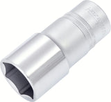 Hazet 900LG-30 1⁄2″ Socket ∙ Outer 6-point traction profile ∙ 30 mm