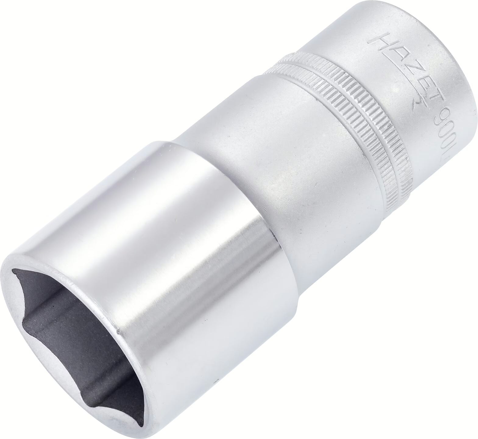 Hazet 900LG-30 1⁄2″ Socket ∙ Outer 6-point traction profile ∙ 30 mm