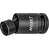 Hazet 900SG-13 1⁄2″ Impact universal joint socket ∙ Outside hexagon traction profile ∙ 13 mm