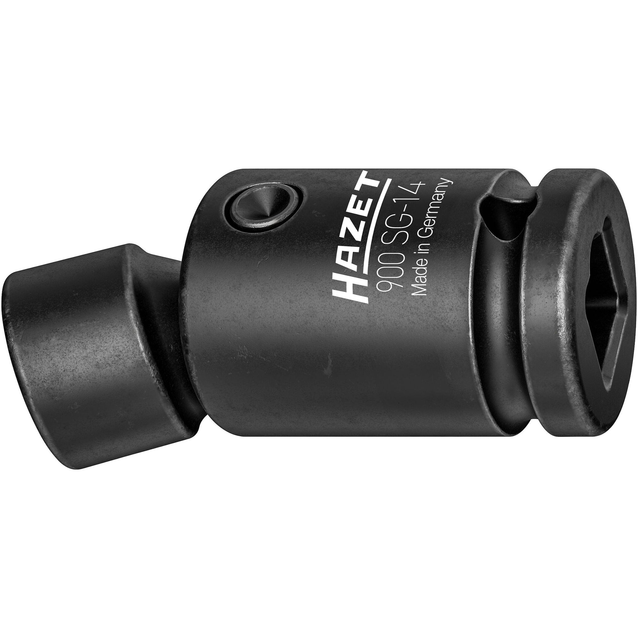 Hazet 900SG-14 1⁄2″ Impact universal joint socket ∙ Outside hexagon traction profile ∙ 14 mm
