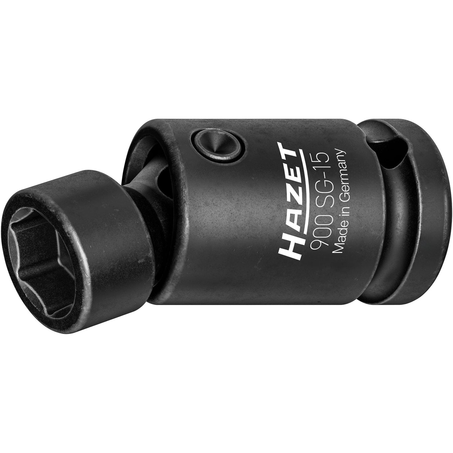 Hazet 900SG-15 1⁄2″ Impact universal joint socket ∙ Outside hexagon traction profile ∙ 15 mm