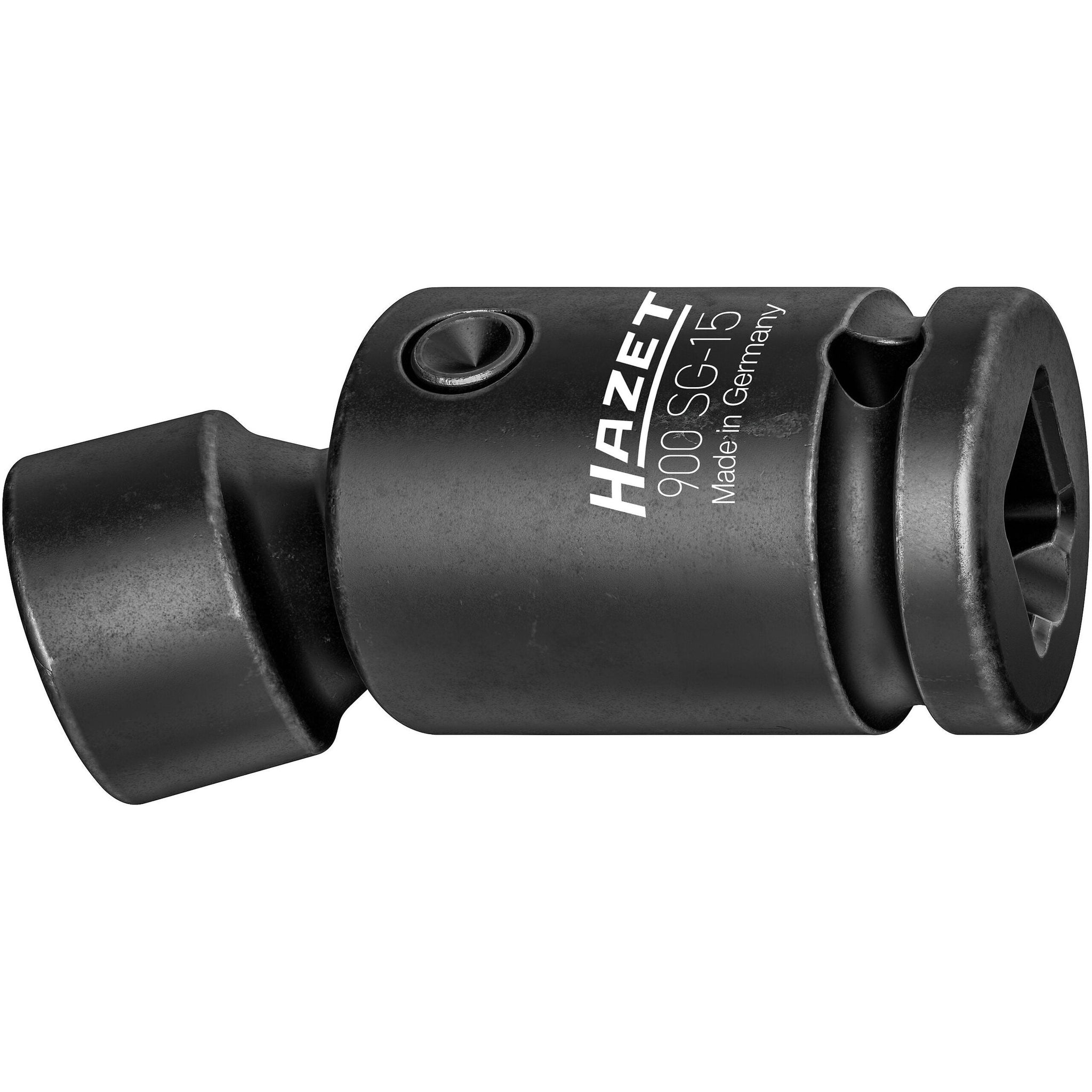 Hazet 900SG-15 1⁄2″ Impact universal joint socket ∙ Outside hexagon traction profile ∙ 15 mm