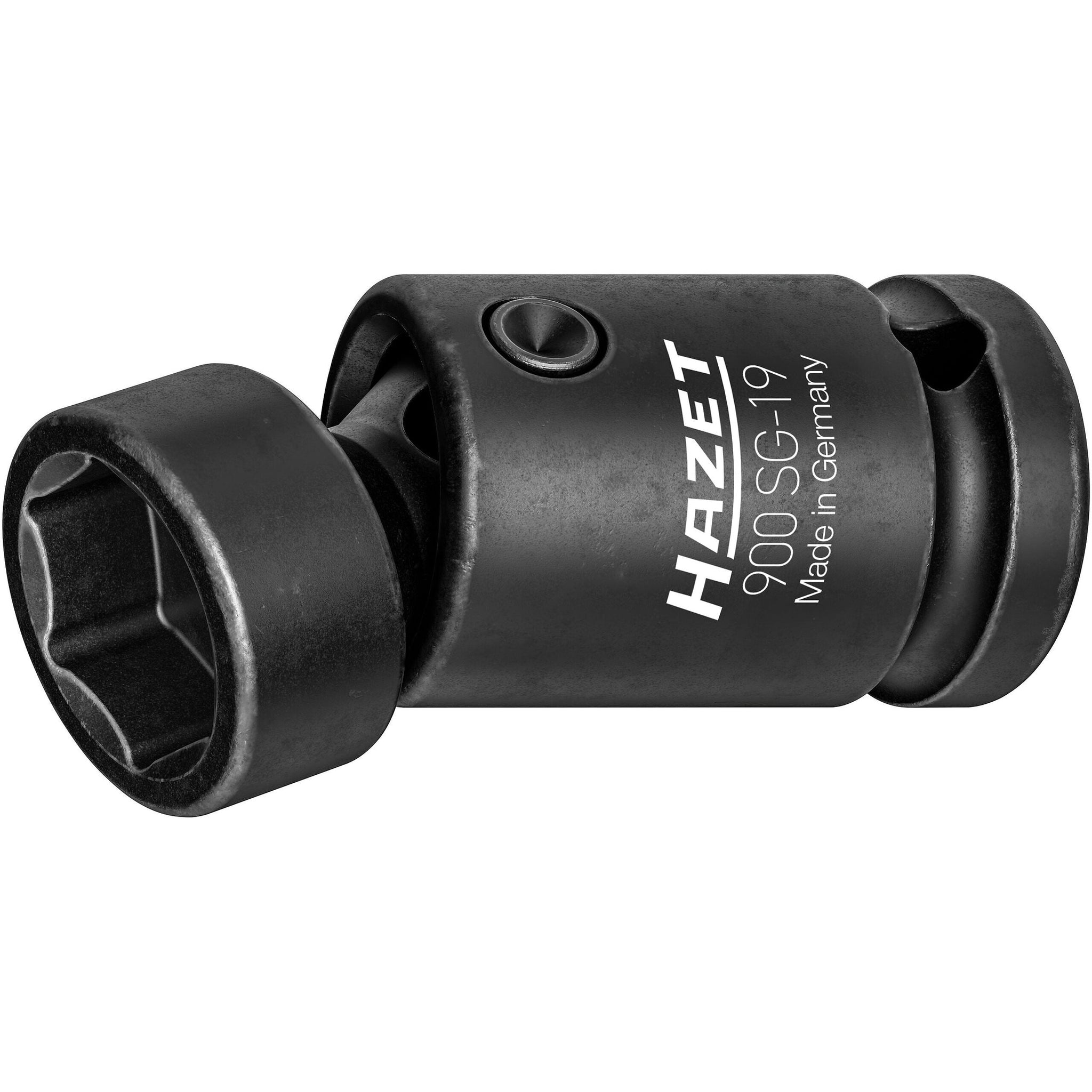 Hazet 900SG-19 1⁄2″ Impact universal joint socket ∙ Outside hexagon traction profile ∙ 19 mm